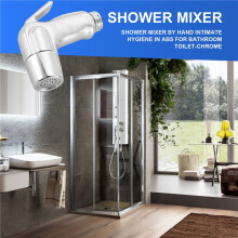 Shower Mixer by hand Intimate Hygiene in ABS for Bathroom Toilet-Chrome