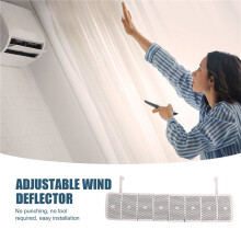Air Conditioning Windshield Anti-Direct Blowing Air-Conditioner Outlet Baffle Cover Wind Deflector WallMounted Universal