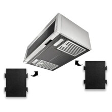 4er-Pack Aktivkohle-Luftfilter für Over-The-Range-Mikrowellen YKMLS311, YWML55011, WML75011