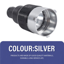 Photograph Flash Snoot Conical Lens Video Photo Studio Light Kit with Optical Spotlight Lens 25 Gobos