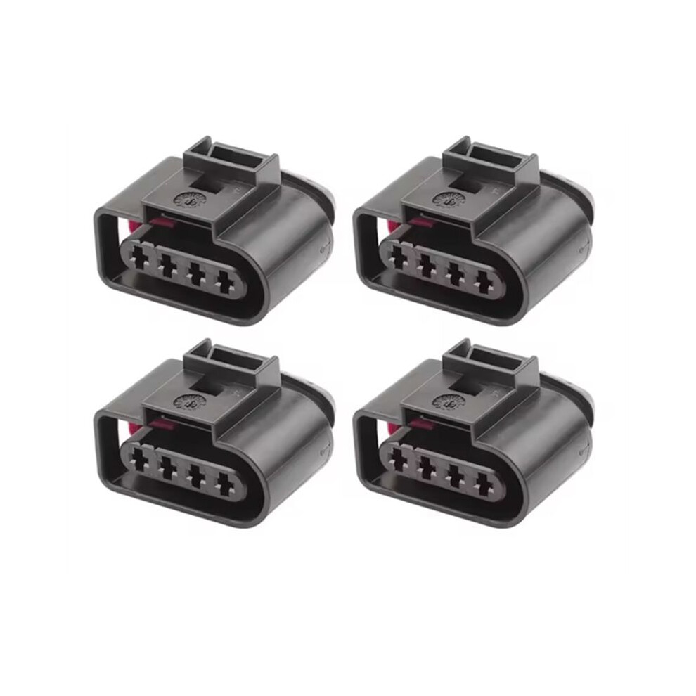 4Pcs For 4B0973724 Car Ignition Coil Plug Connector Repair Kits Auto Harness Plug Terminal Removal Tool Black 4713970186617