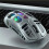 Hollow Wireless  Gaming Mouse Dual Mode Back Light 1600Dpi Adjustable Rgb Light Type C Rechargeable Mice Black 8