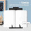 Desktop Document Holder Stand with 7 Adjustable Positions,File Organizer Management Copyholder for Typing Speech Reading 6