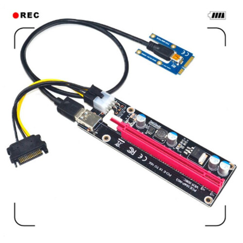 PCIe to PCI Express 16X Riser for Laptop External  Card External PCI-E  Card 1
