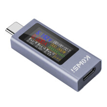 KOWSI USB C Tester Power Meter,Digital Multimeter with Large Color Screen,Voltage and Current Tester for Charger and Power Bank