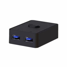 2 Port USB Switcher Printer Sharing Bi-Directional Switches 2 in and 1 Out or 1 in and 2 Out USB Sharing Switcher USB3.0
