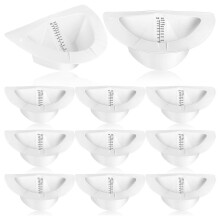 10 Pezzi Cappelli per Urina per Servizi Igienici,Cappelli per Raccolta 'Urina,Cappelli per il Water,Tazze per Urina,Tazze per Pipì,Raccoglitore