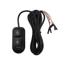 Luces LED RGB Interruptor de Escritorio del Ordenador PC Placa Base Externa de Inicio de Encendido/Apagado y Botón de Reinicio Cable de Extensión B