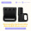 Cold Shoe Mount Adapter 90 Degree Angle for DSLR Camera Cold Shoe Base 3