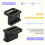 Cold Shoe Mount Adapter 90 Degree Angle for DSLR Camera Cold Shoe Base 6