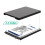 Adaptador SSD 2 em 1 Combina M.2 NGFF Key B e MSATA para Conversor de Adaptador  3 de 2,5 Polegadas, Caixa de SSD Externo 6