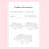Plastic File Organizer Transparent Square Storage Box A4 Storage Box File Storage Box L 5