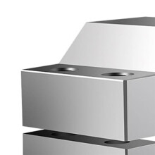 Soporte de Motor con Abrazadera de Husillo de 52 mm, Abrazadera de Soporte de Aluminio con 4 Tornillos para Soporte de Montaje de Motor de Máquina de