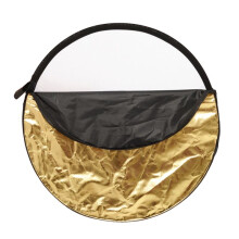5-in-1 Foldable Round Reflectors for Photography, Fill Light Accessories for Outdoor Photo Shoots and Backdrops