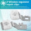 Car Window Regulator Repair Clips for  PRIMERA P12 2002-2007 NS115-LAB Front Left 5