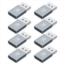 8 Piezas 4K DP Dummy Plug DP Adaptador de Pantalla Virtual EDID Emulador Fantasma Sin Cabeza Tarjeta Gráfica de Video Tramposa