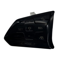 1EA959442,1EA959442A/D,1EA959442B/e Carcasa de Botón de Volante LCD Interior de Automóvil Lado Izquierdo para 8 MK8