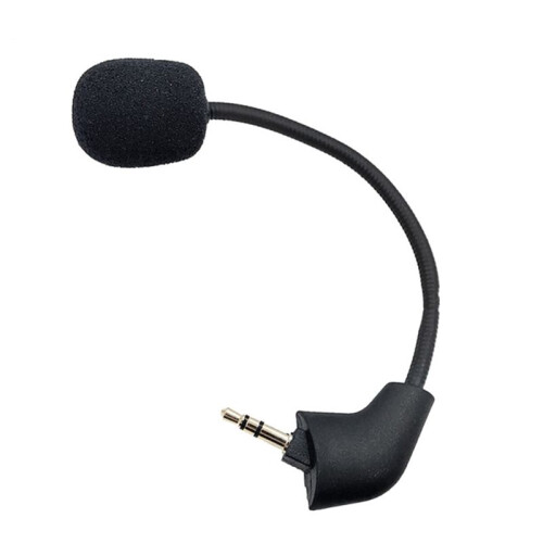 Replace 3.5mm Mic Microphone for   X Cloud Il Cloud X Cloud Core Cloud Pro Silver Game Headsets Mic 1