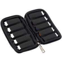 Boîtier de Rangement pour Clé USB - Boîte de Rangement Anti-Poussière pour Clés USB et Accessoires Électroniques, Compacte et Portable, A