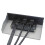 Painel Frontal USB para PC 2 Portas USB 3.2 GEN1 5 Gbps + 1 Porta TIPO C 10 Gbps/20 Gbps Hub para Desktop 5,25 Polegadas Compartimento para Unidade de 8