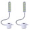 30 LED Sewing Machine Light with Magnetic Base and Flexible Gooseneck, Portable Work Light 2pack EU PLug 1