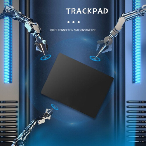 USB Wired Multi-Touch Trackpad Slim Touchpad Mouse for Window Desktop/Laptop/Notebook Computer PC Black 2