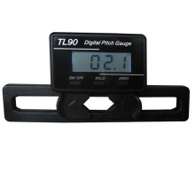 TL90 LCD Digital Pitch Gauge Propeller Blades Angle Measurement Tool Backlight Gyro Sensor ST250-800 Size Helicopter
