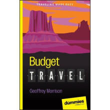 Budget Travel For Dummies by Geoffrey Morrison Paperback Book