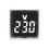 Digital Voltmeter Square AC220V Square Voltage Tester with LED Display and Indicator Light EU Plug White 2
