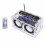DIY  Speaker Kit,Recording Function FM Radio Soldering Practice Kit with LED Spectrum and Remote Control 1