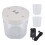 Resin Bubble Remover 3L - Quick, Efficient Vacuum Degassing for Epoxy, UV Resin, Silicone Eu Plug 1