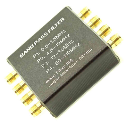 Malachite Radio Pre-Filter BPF Bandpass Filter 50 Ohm SMA Socket 2