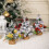 3 Pack Artificial  Christmas Tree Tabletop Small Pine Xmas Tree Decor DIY Holiday Indoor Decorations 6