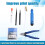3D Printer Nozzle Cleaning Kit with Pliers, Cleaning Brush, and Deburring Tools for Efficient Unclogging and Maintenance 5