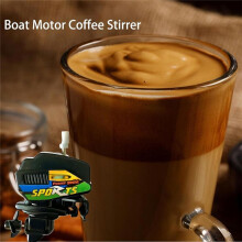 Agitador de Café con Forma de A Motor, Agitador de Café con Motor de A Cuerda, Dispositivos Únicos para Que la Hora del Café Sea Más