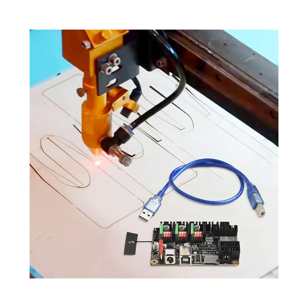 Dlc32 V1 Offline Control 32Bits Esp32 Wifi Grbl Tft Desktop Lasering Engraving Machine Diy Universal Motherboard 4711826733442