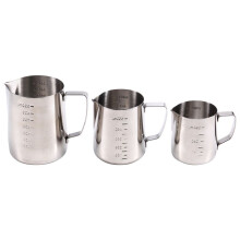Milk Frothing Cup Coffee Latte Container Metal Pot Measuring Cup Coffee Latte Mug Coffee Utensils