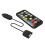 ARGB Controller 5V 3pin to  Power Supply RGB Controller 3PIN Hub for Computer CPU Case Fan LED Light Radiator Black 8