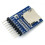 For Micro- (TF) Card Storage Module Development Board  Card Module  Card Holder 2.54mm Pitch for SDIO & SPI Prots 1