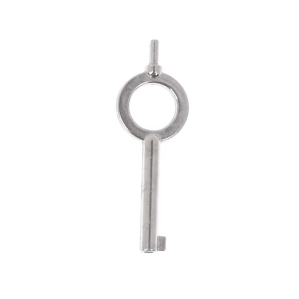 American Style Universal Flat Key Blank, Special Key Handcuff Lock Key, Aluminum Alloy Keychain 6033987358370