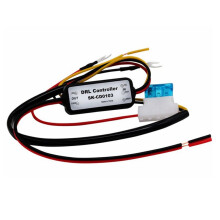1Pcs DRL Controller Auto Car LED Daytime Running Light Relay Harness Dimmer /Off 12-18V Fog Light Controller SK-CD0103