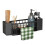 Kitchen Sink Organizer Rack - Plastic Self-Draining Shelf for Soap, Sponge, Dishcloth, Towel, with Filter Basket A 1