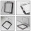 PC Power Button Cover Power Button  Cover Dustproof Safety Power Button  Cover 5