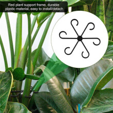 Supporto per Stelo di Piante da 12 Pezzi, 4 Misure di Ganci per Stelo di Piante di Fiori, Traliccio, Piante Rampicanti per Diverse Piante