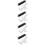 4Ensembles Plaques Cache Trous Renforts Métal ABS Pour Porte Argent 10