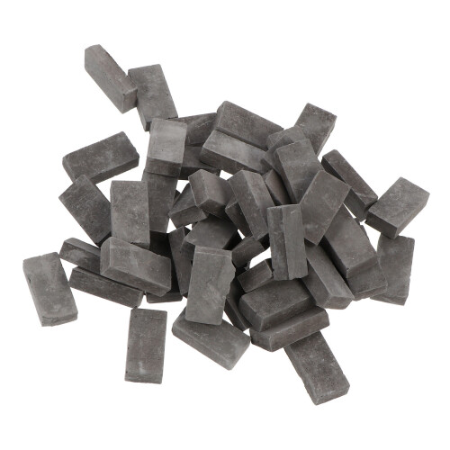 100Pièces Mini Grises Accessoires Micro Ornements Jardin DIY