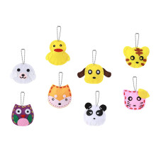 32Pièces Matériel DIY Pendentifs Sacs Scolaires En Feutre