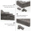 100Pièces Mini Grises Accessoires Micro Ornements Jardin DIY 8
