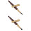 2Pièces Stylos Plume Bois Marron Élégante Usage 7