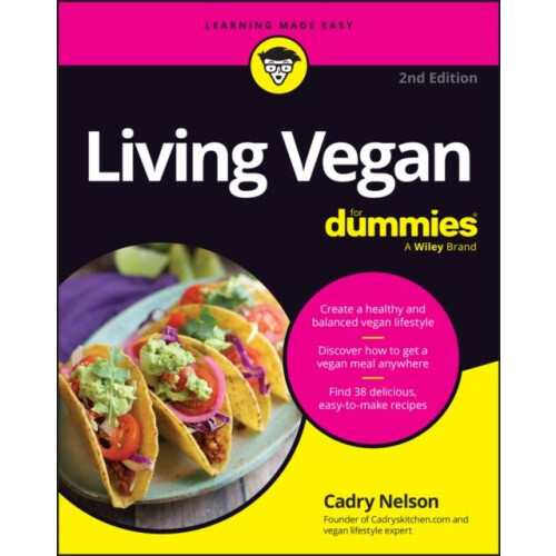 Living Vegan For Dummies by Cadry Nelson Paperback Book